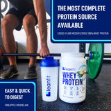 LeanFit WHEY apto keto y vegetariano para batidos versátiles.