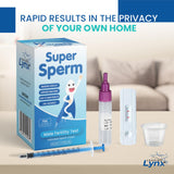 Leaping Lynx Super Sperm Check: tira de prueba con resultados en minutos.