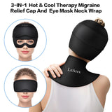 LeArex cuello-hielo-almohadilla enfriamiento prolongado para cuello