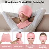 LeArex terapia-frio-cap: enfriamiento suave para cabezas sensibles.