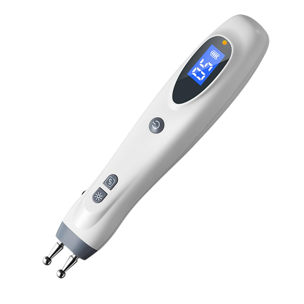 Leawell Pen de acupuntura con dos sondas compactas para uso portátil