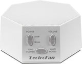 LectroFan Classic en diseño compacto para dormitorio y viaje, mejora la privacidad sonora.