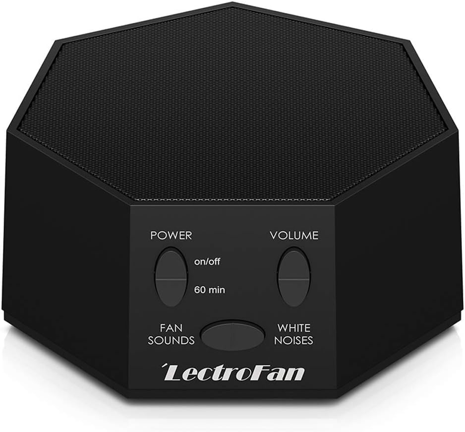 LectroFan Classic temporizador de sueño para apagar automáticamente tras descansar.