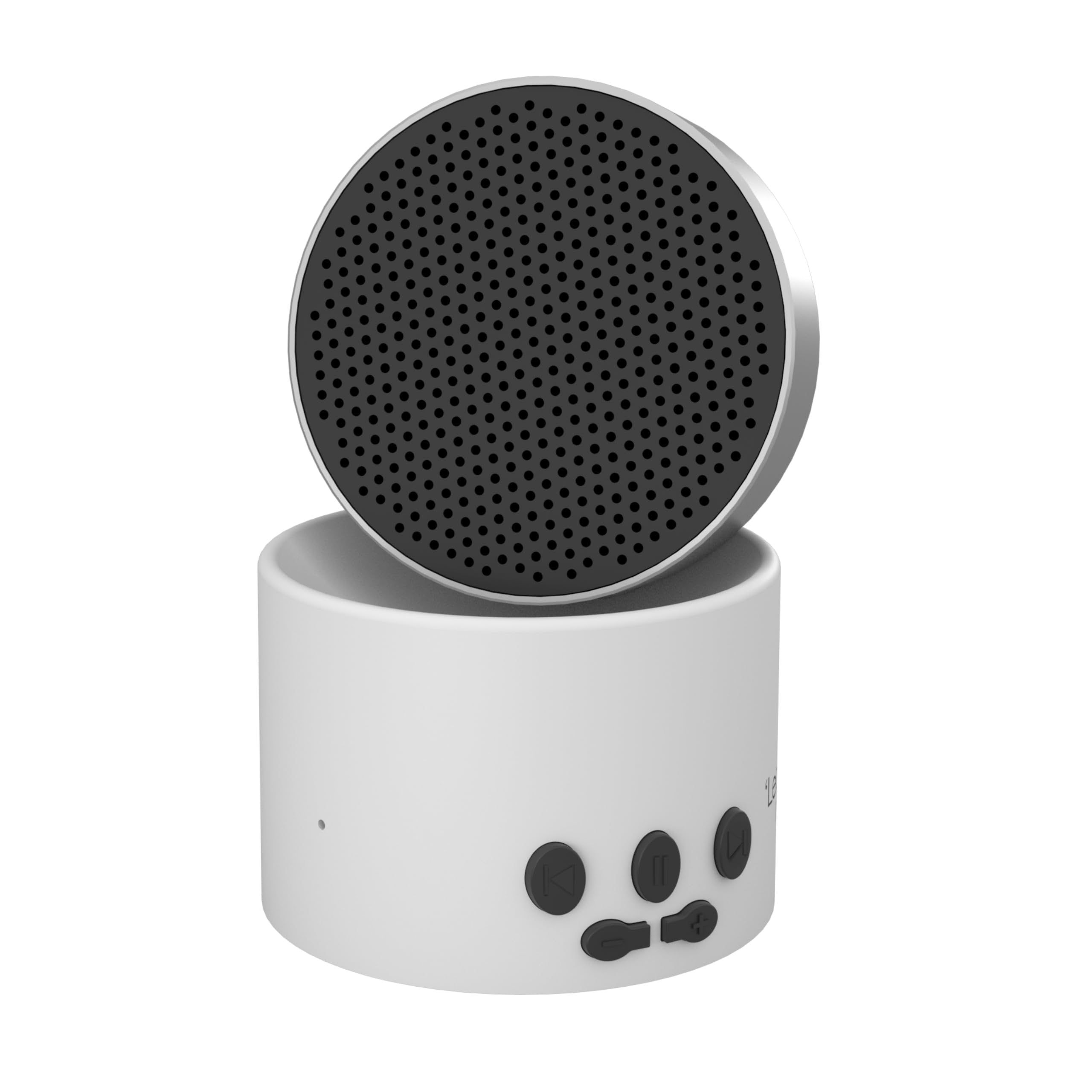 LectroFan Micro 2 con diseño compacto para viajar y escuchar sonidos relajantes.