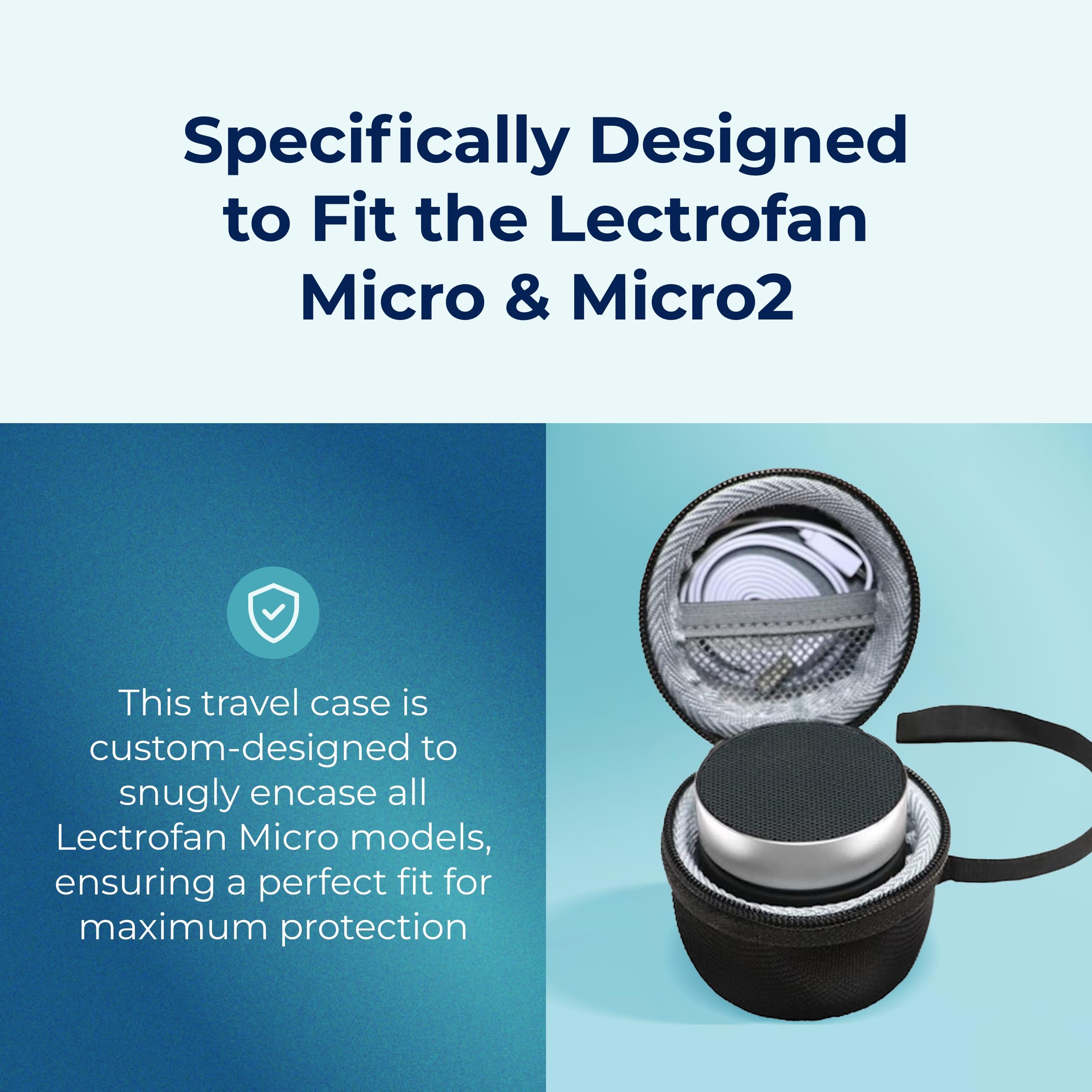 LectroFan Micro2: sonidos no recurrentes para bloquear ruidos ambientales