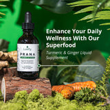 Leefy PRANA: mezcla cúrcuma y jengibre para energía natural.