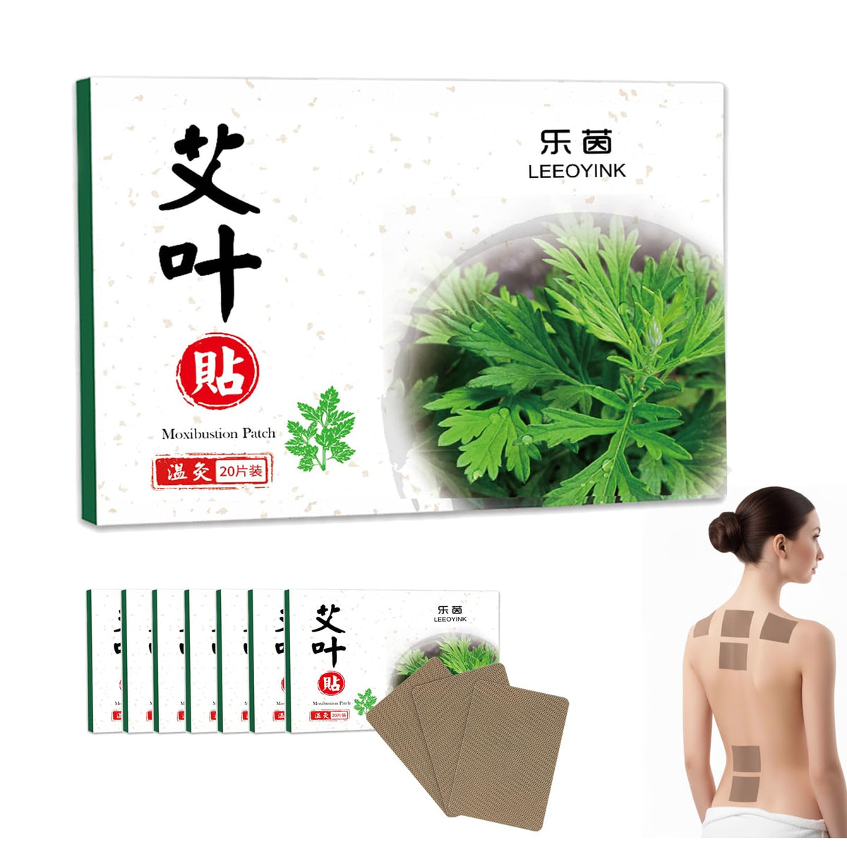 LEEOYINK parches-moxibustion-160-paquetes: confort diario para toda la familia.