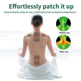 LEEOYINK parches-moxibustion-dolor-cuello: alivio puntual para cuello y hombros.
