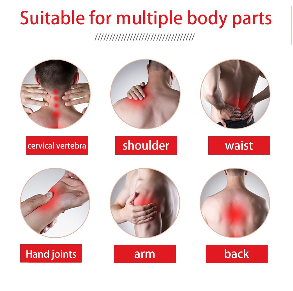 LEEOYINK parches-moxibustion-uso-portatil: ideal para casa, trabajo o viaje.