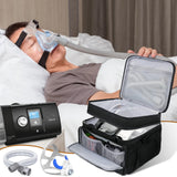 LEFOR·Z bolsa CPAP: bolsillos para accesorios y almacenamiento organizado.