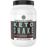 Left Coast Performance Keto batido chocolate 2lb, sabor delicioso para desayunos bajos en carbohidratos.