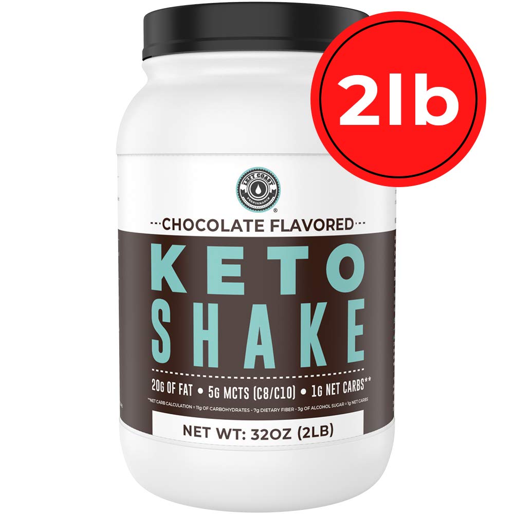 Left Coast Performance Keto polvo MCT, fuente rápida de energía para mezclar.