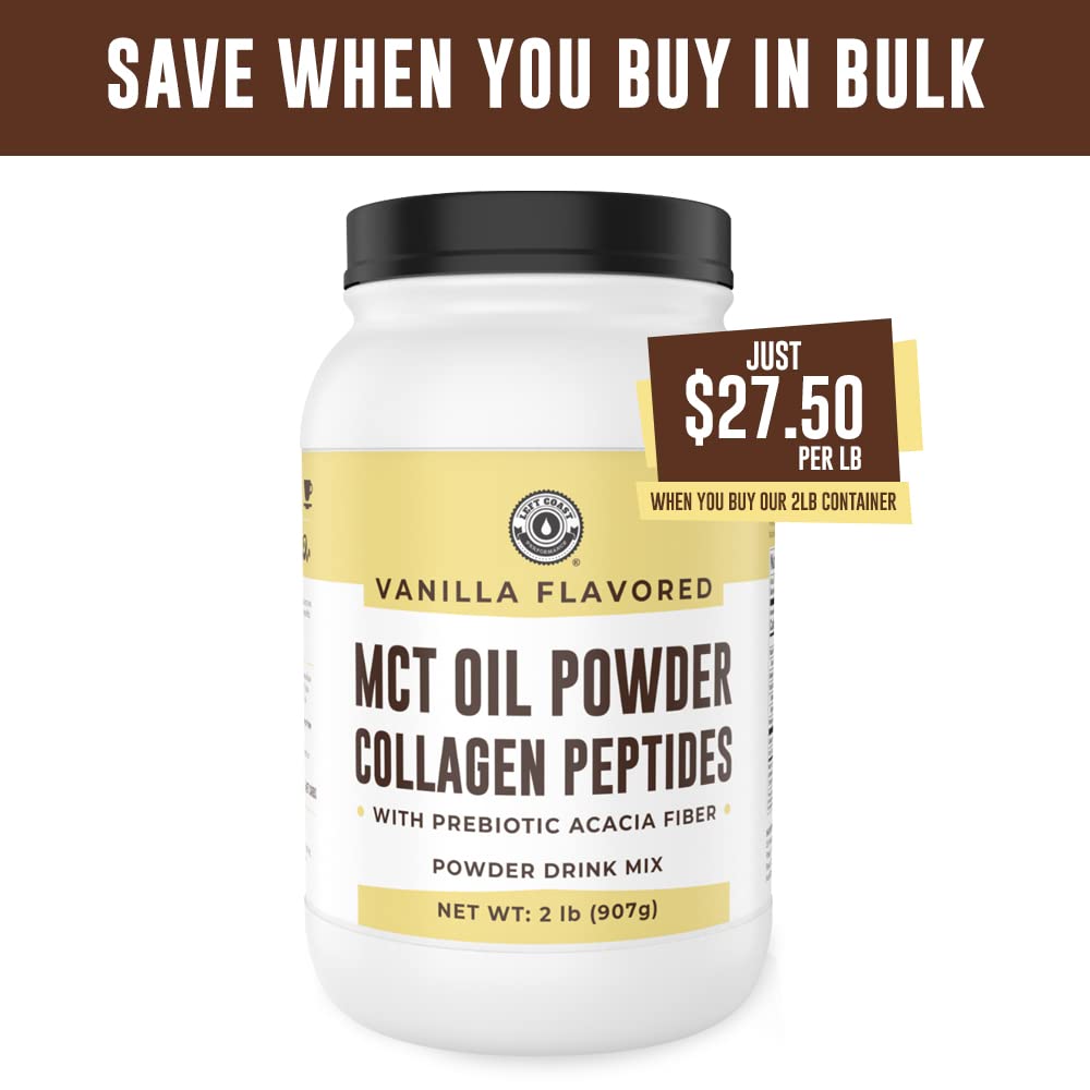 Left Coast Performance polvo sin gluten sin OGMs para recetas keto