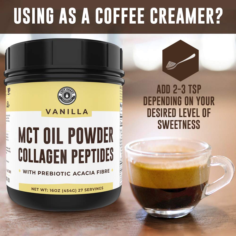 Left Coast Performance MCT Polvo ingredientes de alta calidad