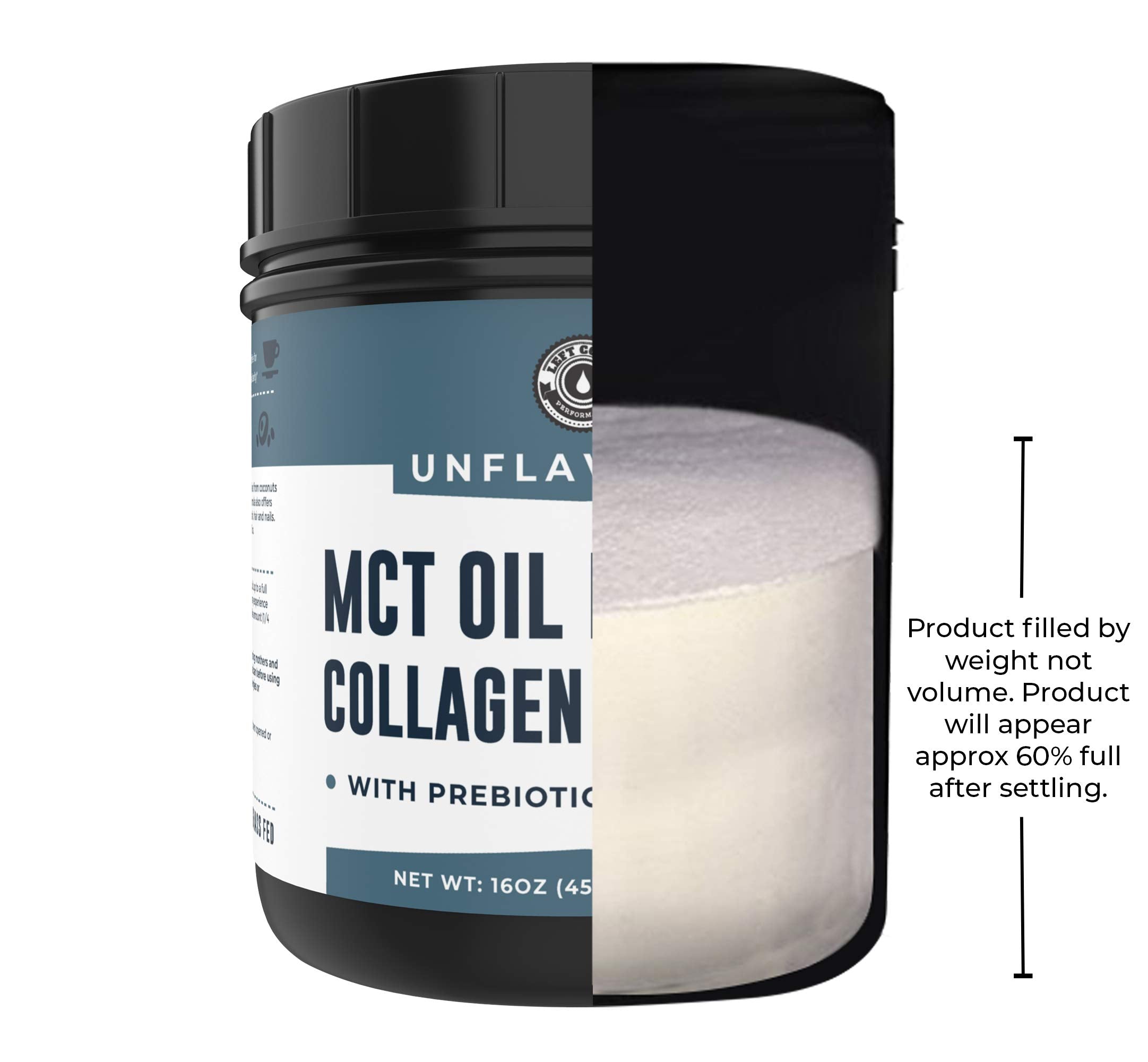 Left Coast Performance MCT Polvo para bebidas y batidos, con cremosidad natural.