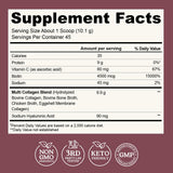 Left Coast Performance Multi Collagen disuelto en agua para beber