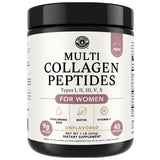 Left Coast Performance Multi Collagen en pote para uso diario de piel y uñas