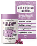 Legendairy Milk Myo-Inositol en botella para apoyo diario de equilibrio hormonal.
