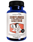 Legendairy Milk Lecitina de Girasol 1200 mg, cápsulas blandas fáciles de tomar.
