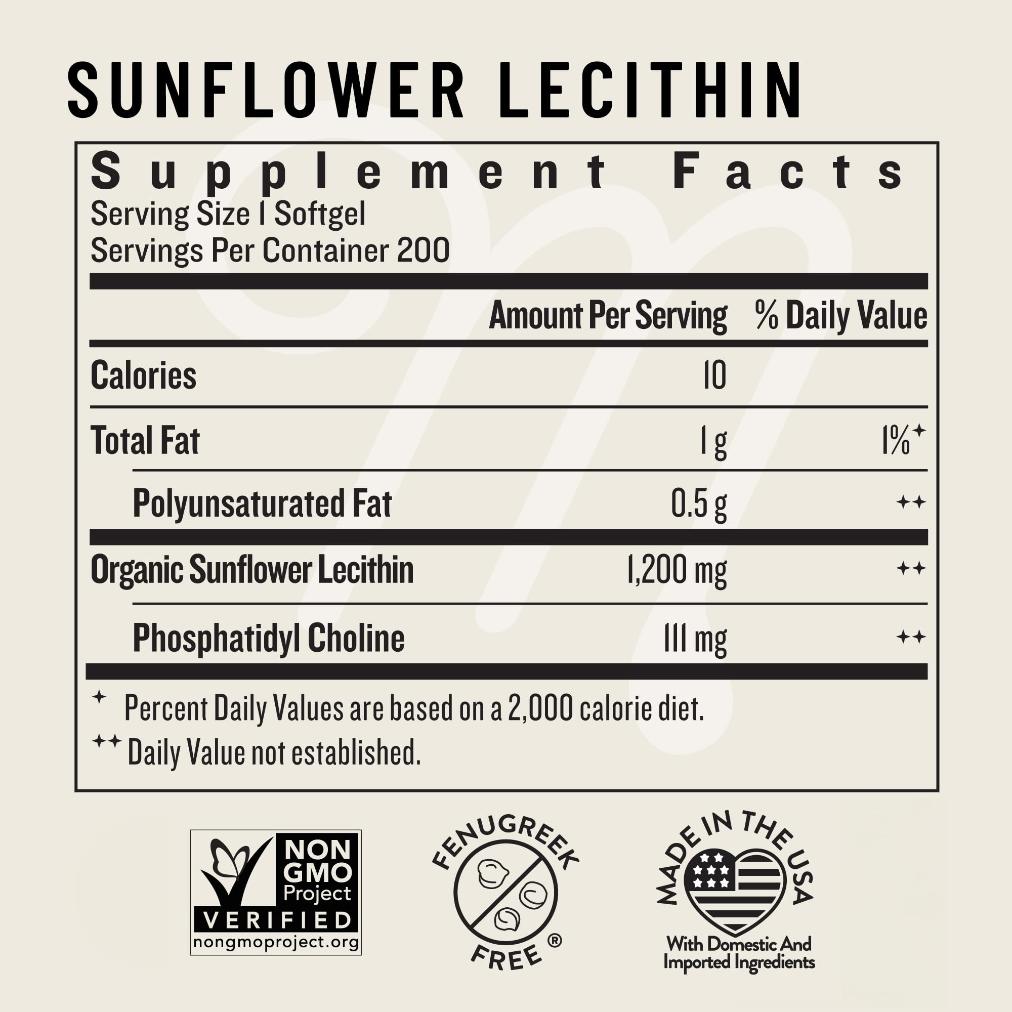 Legendairy Milk Lecitina de Girasol 1200 mg, libre de fenogreco.
