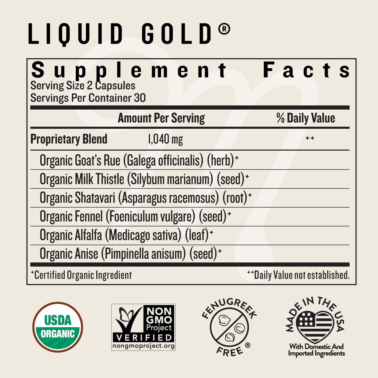 Legendairy Milk Liquid Gold: dosis medida para consumo diario.