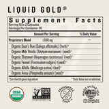 Legendairy Milk Liquid Gold: dosis medida para consumo diario.