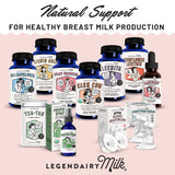 Legendairy Milk etiqueta orgánica en empaque certificado para decisiones conscientes