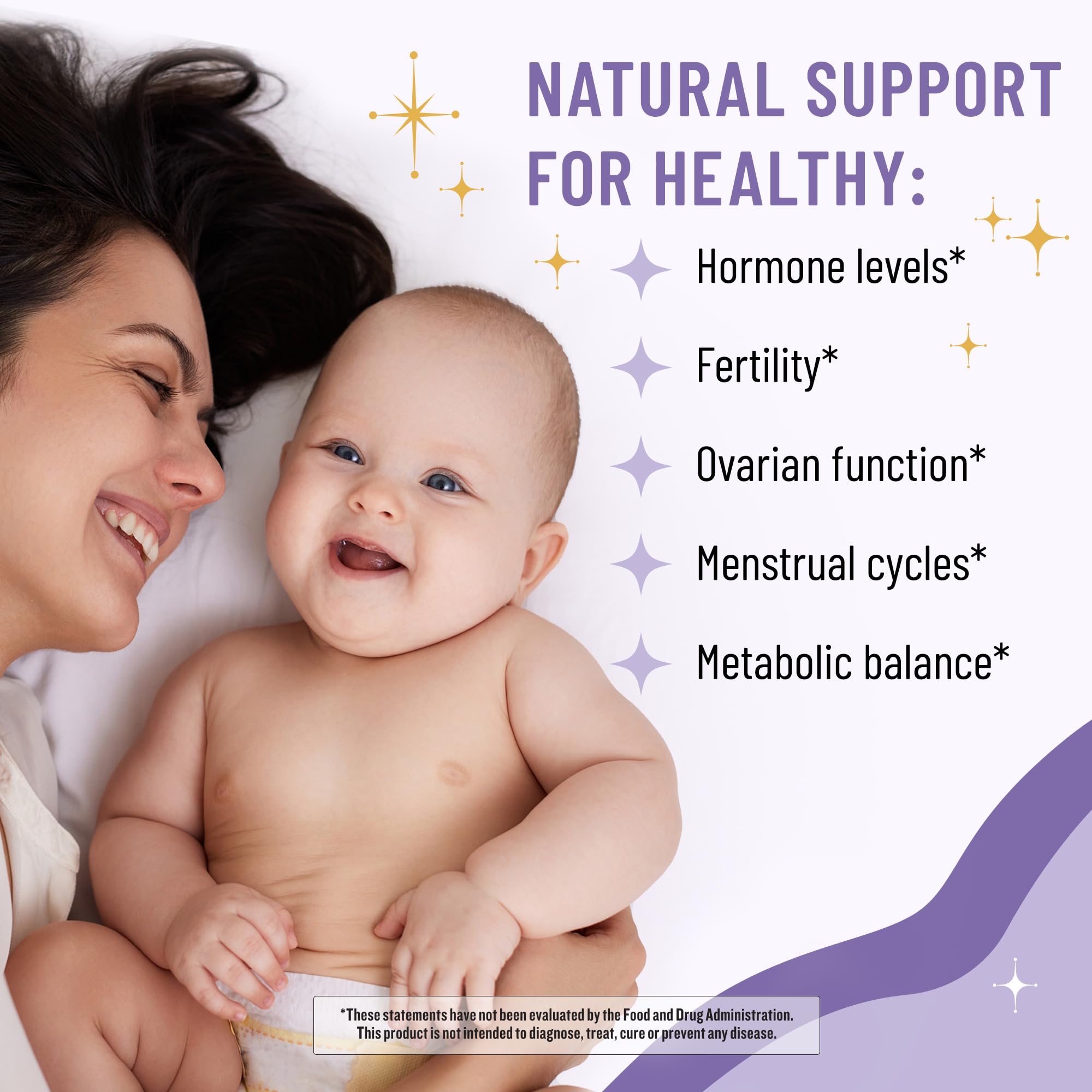 Uso diario recomendado para apoyar ciclos hormonales.