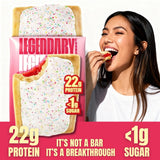 Legendary Foods 0 g de azúcar añadida en pastel proteico de fresa