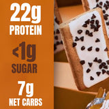 Legendary Foods pastel proteico bajo en carbohidratos, snack compatible dieta