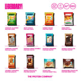 Legendary Foods Pastelería proteína de suero aislada, sabor canela glaseada.