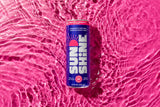 Legendary Sunshine envase con piña tropical para un impulso refrescante.