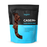 LEGION Casein, empaque visible para recuperación muscular nocturna