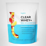 LEGION Clear Whey+, fórmula limpia y sin rellenos para proteína de calidad.