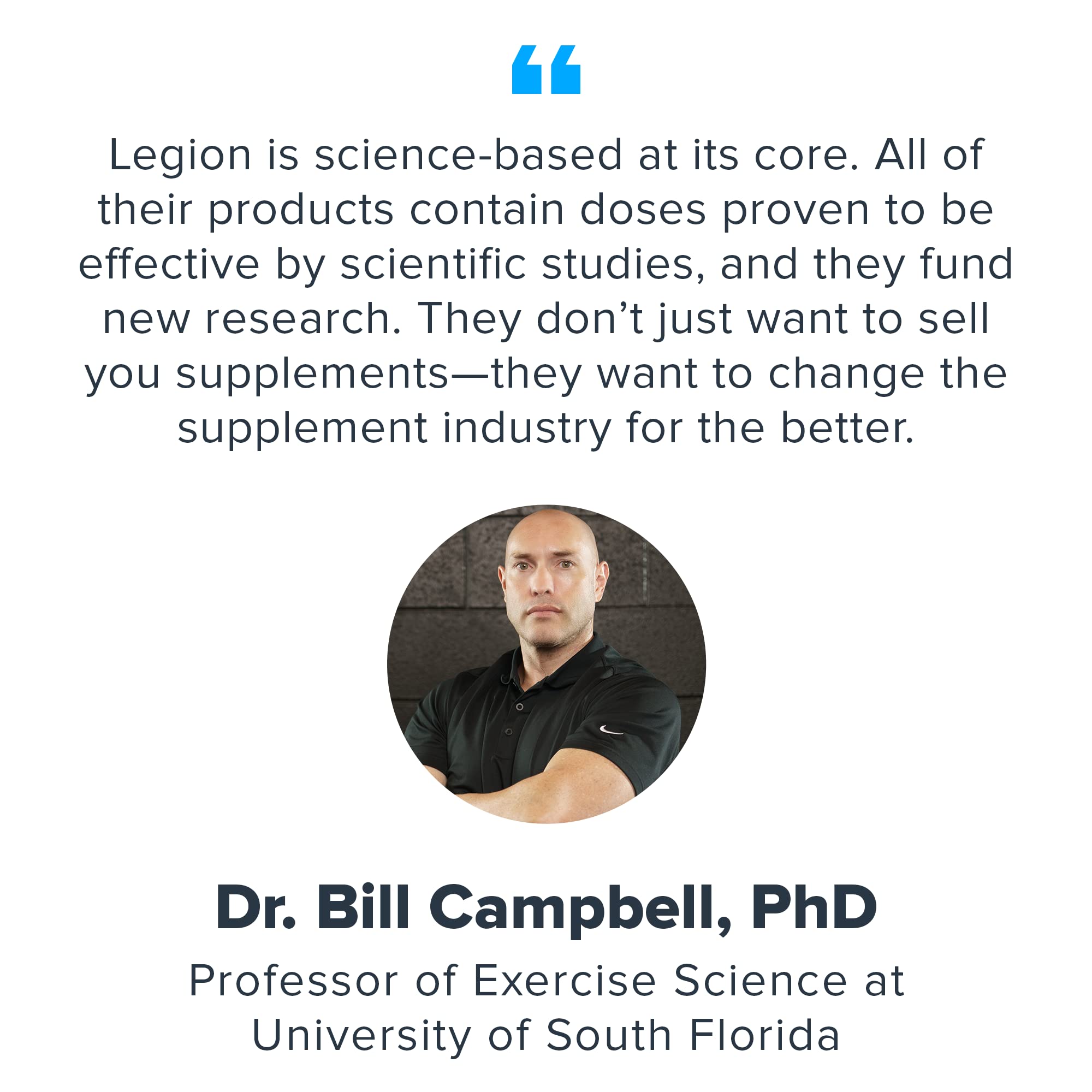 LEGION Creatina micronizada post-entrenamiento para favorecer la recuperación muscular.