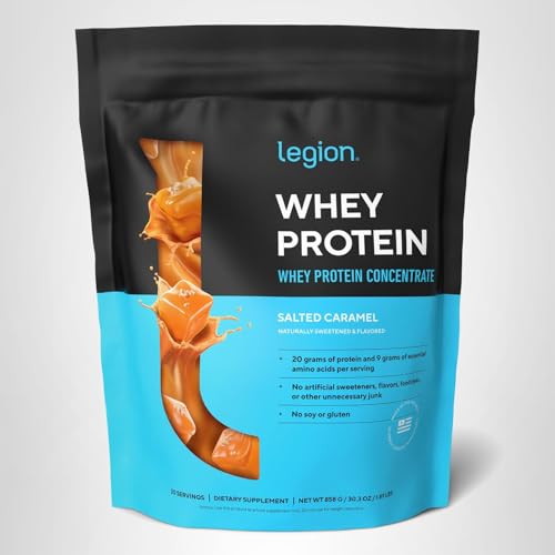 LEGION Proteina de Suero Caramelo Salado, atleta entrenando con proteína de calidad