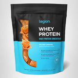 LEGION Proteina de Suero Caramelo Salado, atleta entrenando con proteína de calidad