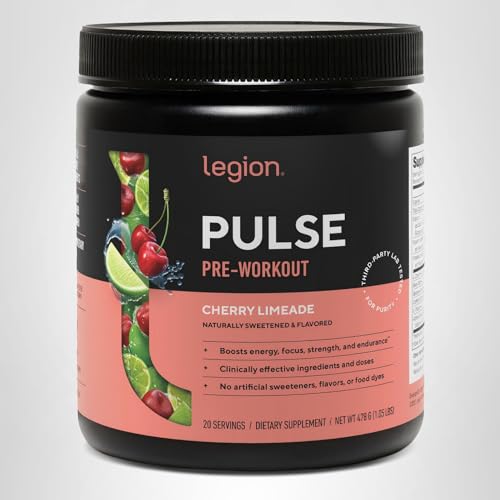 Legion Pulse, envase sellado certificado ISO 17025 y Labdoor.
