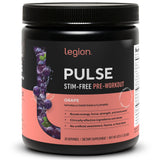 LEGION Pulse: etiqueta frontal, energía sostenida para entrenar.