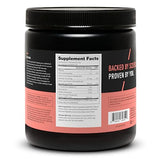 LEGION Pulse etiqueta transparente muestra ingredientes y dosis.