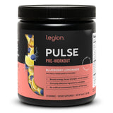 LEGION Pulse Pre Entrenamiento: botella mostrando energía para entrenar