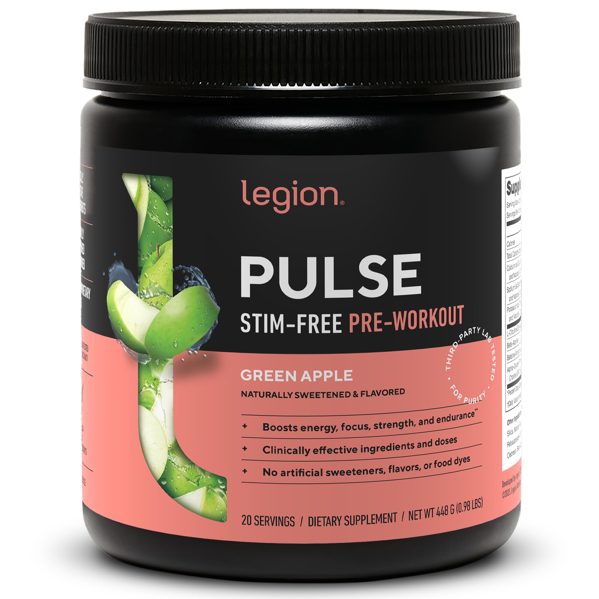 LEGION Pulse en bote para entrenamientos constantes