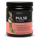 Legion Pulse, polvo sabor cereza lima, energía para entrenar.