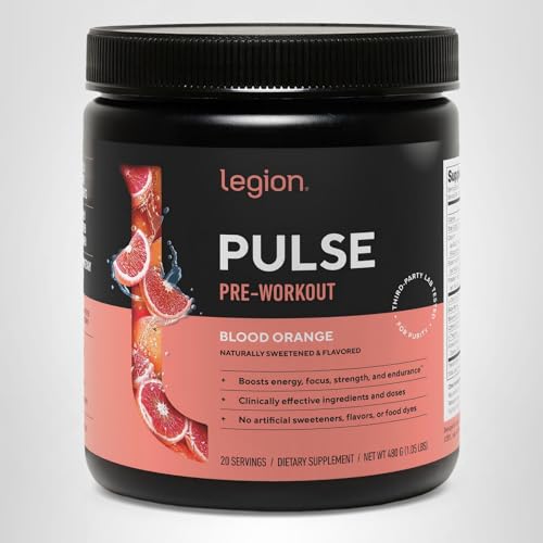 LEGION Pulse sabor naranja sangre para experiencia sensorial agradable