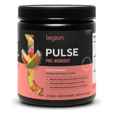 Legion Pulso Preentrenamiento ofrece energía sostenida para entrenamientos intensos.