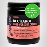 Legion Recharge bote certificado por Labdoor con pruebas de pureza.