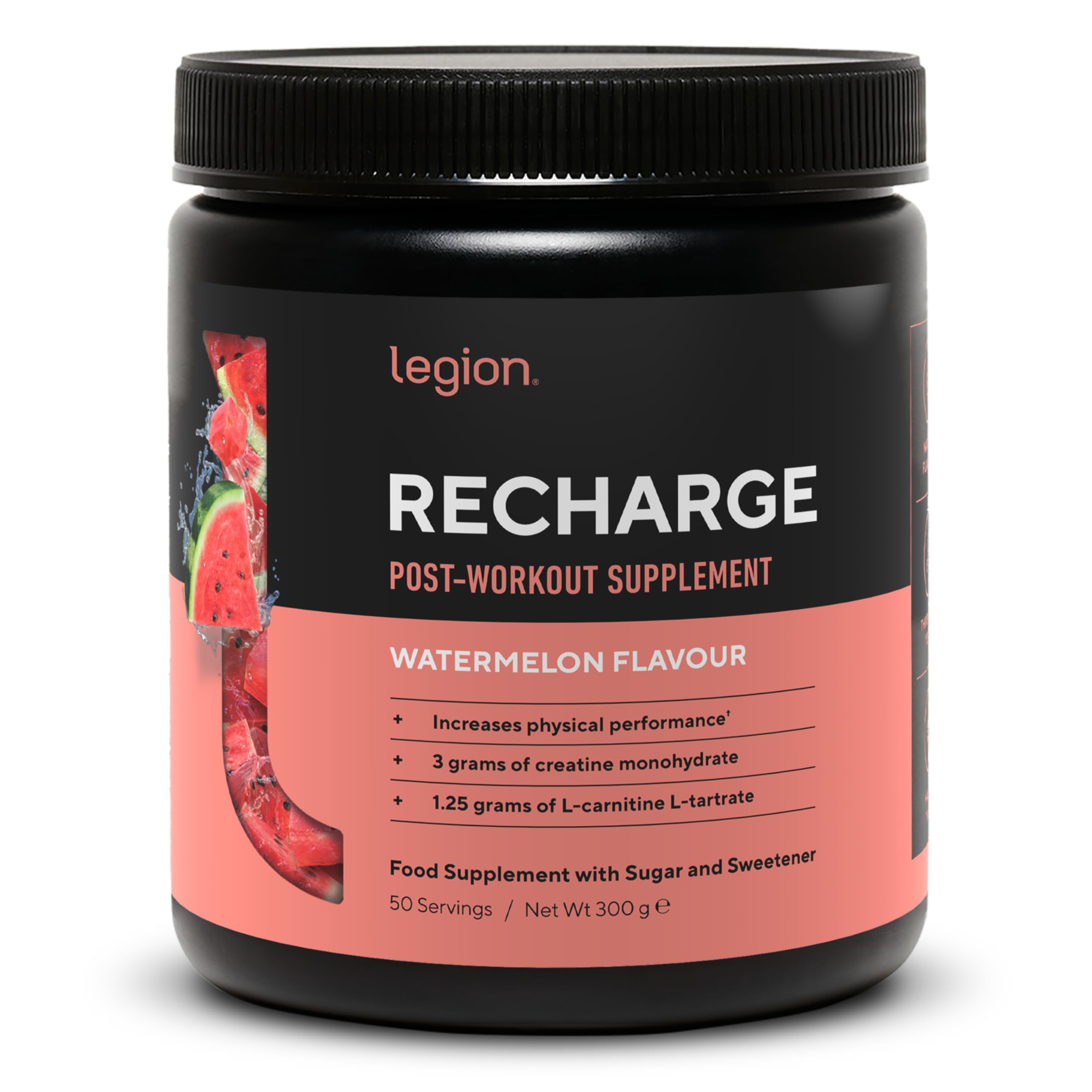 LEGION Recharge: bote sandía para recuperación posentreno