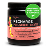 LEGION Recharge, creatina monohidrato en tarro, para recuperación muscular
