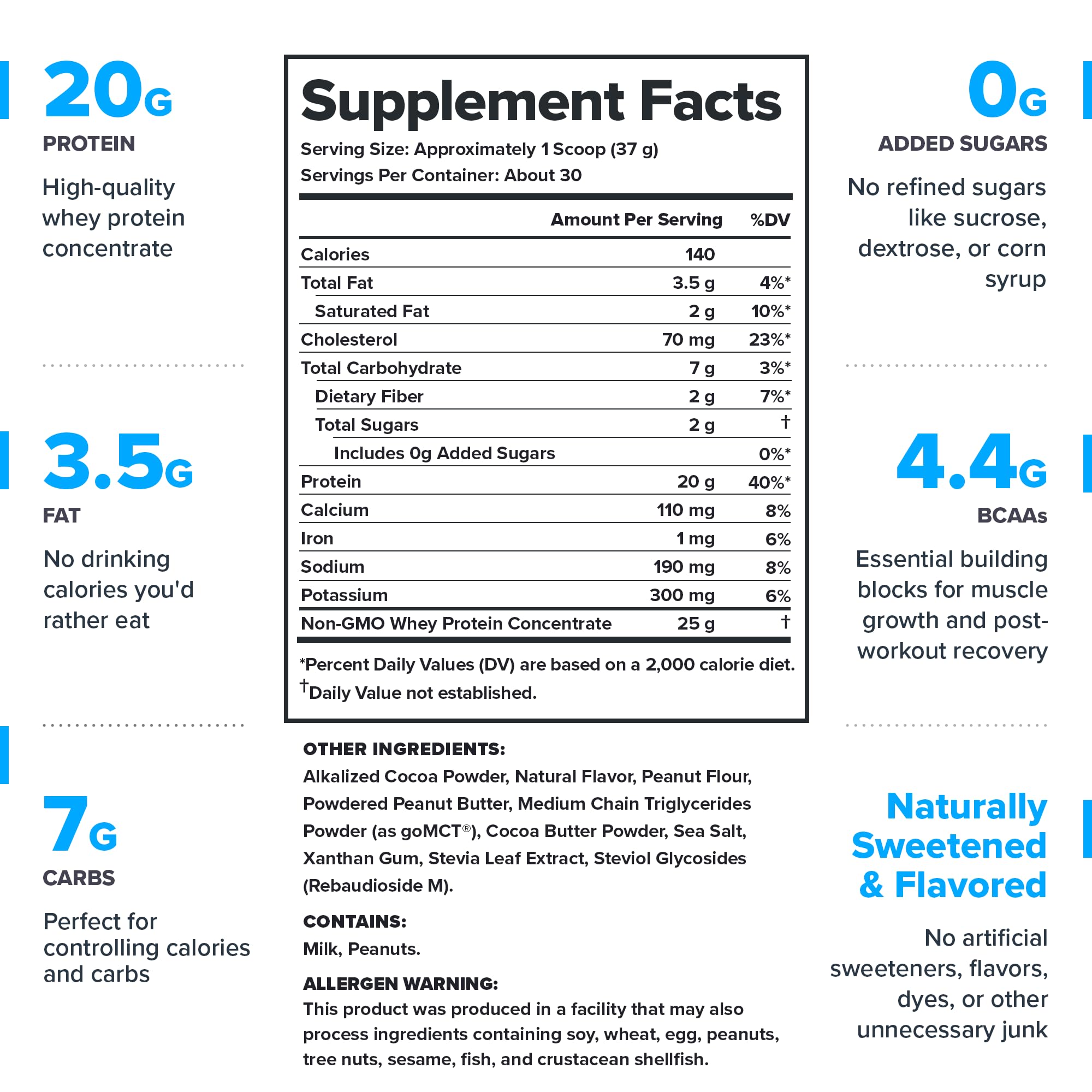 Cucharada medidora LEGION Whey Protein, medición precisa para batidos.