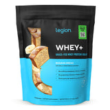 LEGION Whey+ Pan de Plátano, pote: proteína de alta pureza en envase práctico